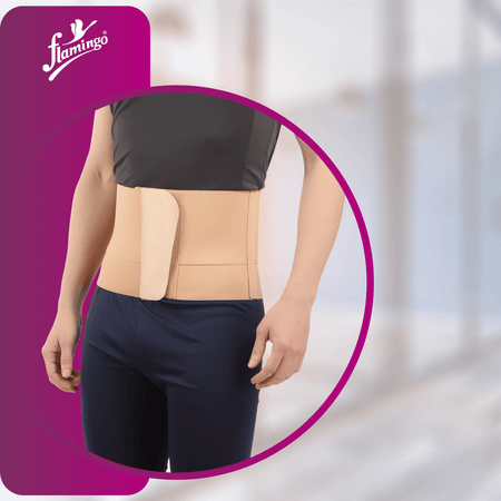 Abdominal Muscles Belly Reducing Belt After Delivery Flamingo