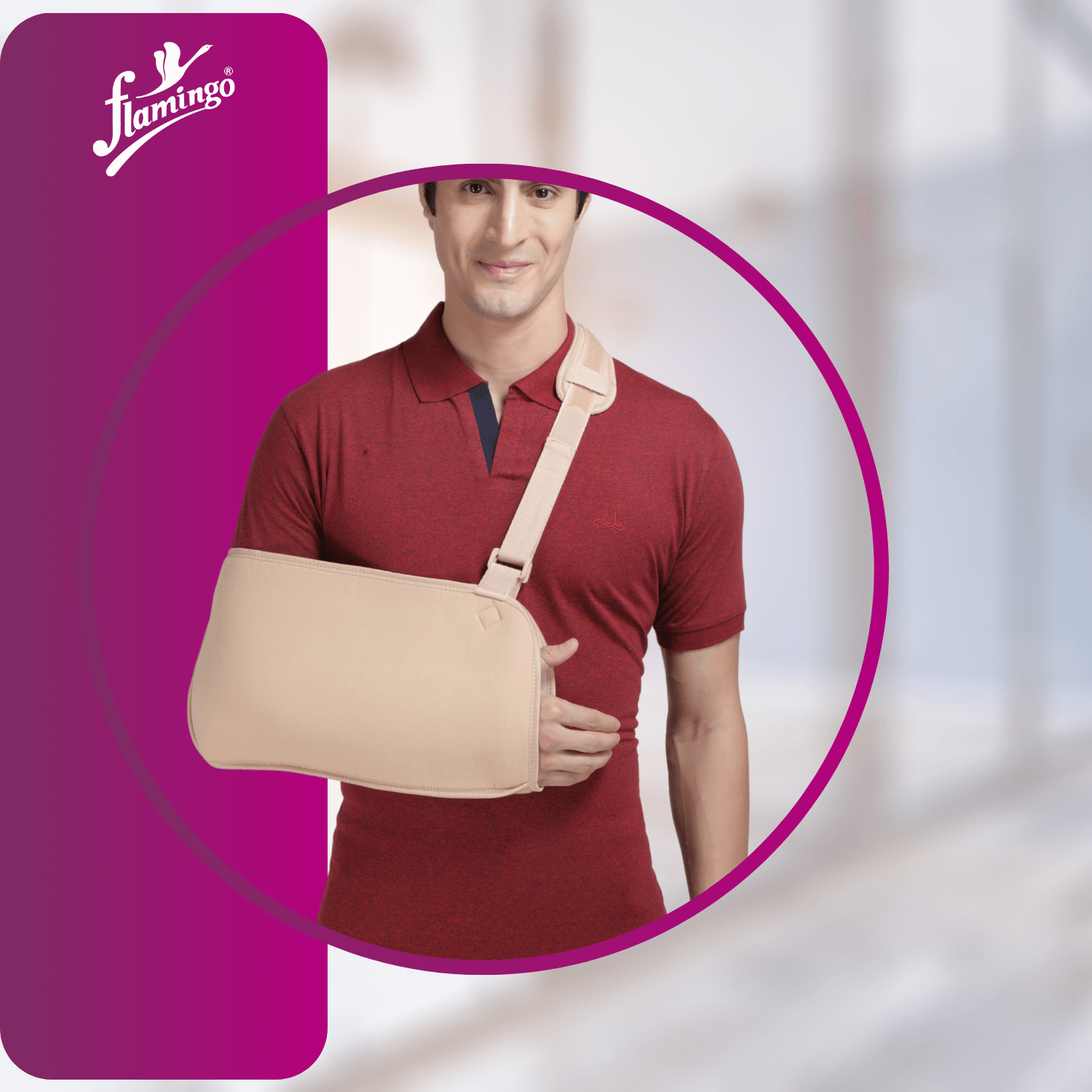 Flamingo Arm Sling
Post-Casting Sling
Elbow Dislocation Arm Support
Arm Fracture Sling
Adjustable Arm Sling
Thumb Loop Arm Support

