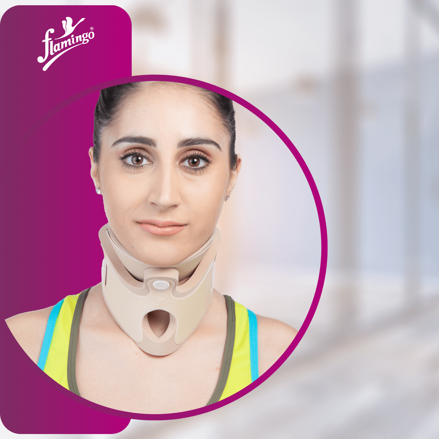 Flamingo Cervical Immobilizer
Cervical Fracture Support
Post-Trauma Neck Support
Neck Immobilizer for Spondylolisthesis
Cervical Disc Recovery
