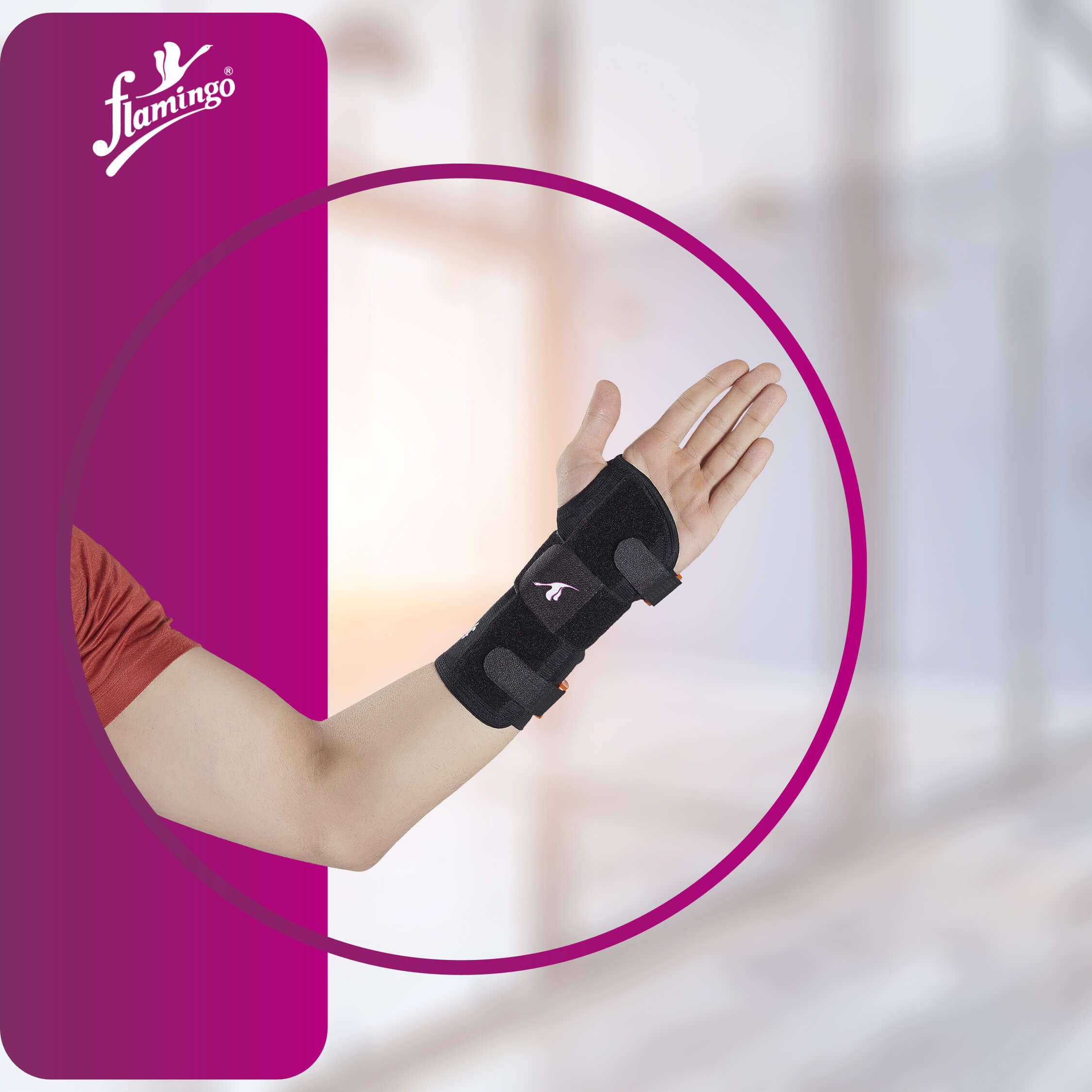 Flamingo Elastic Wrist Splint
Wrist Injury Support
Wrist Fracture Splint
Adjustable Wrist Brace
Elastic Wrist Support
