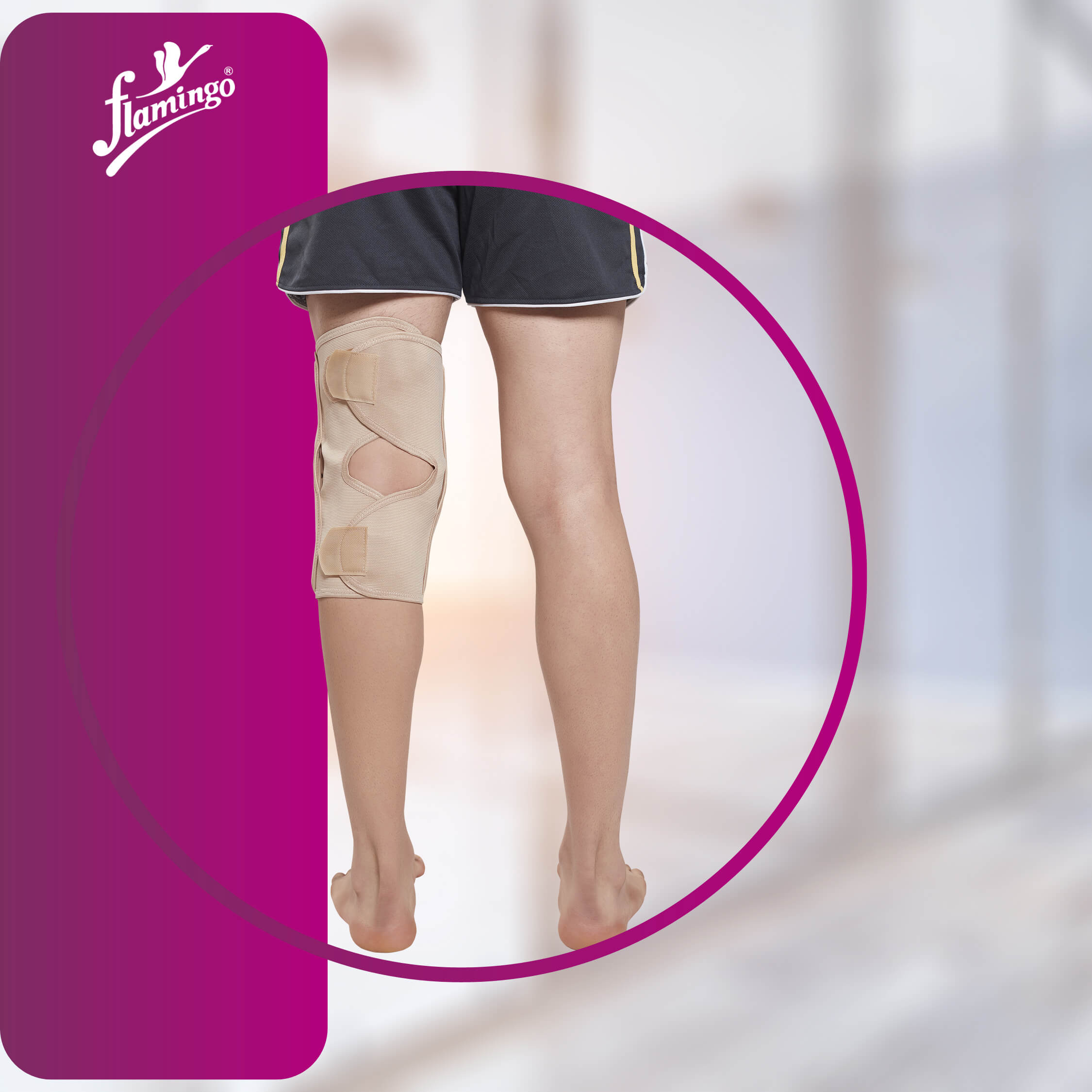 Flamingo Elastic Knee Support
Knee Injury Support
Knee Brace for Arthritis
Bi-Axle Knee Support
Open Patella Knee Brace
