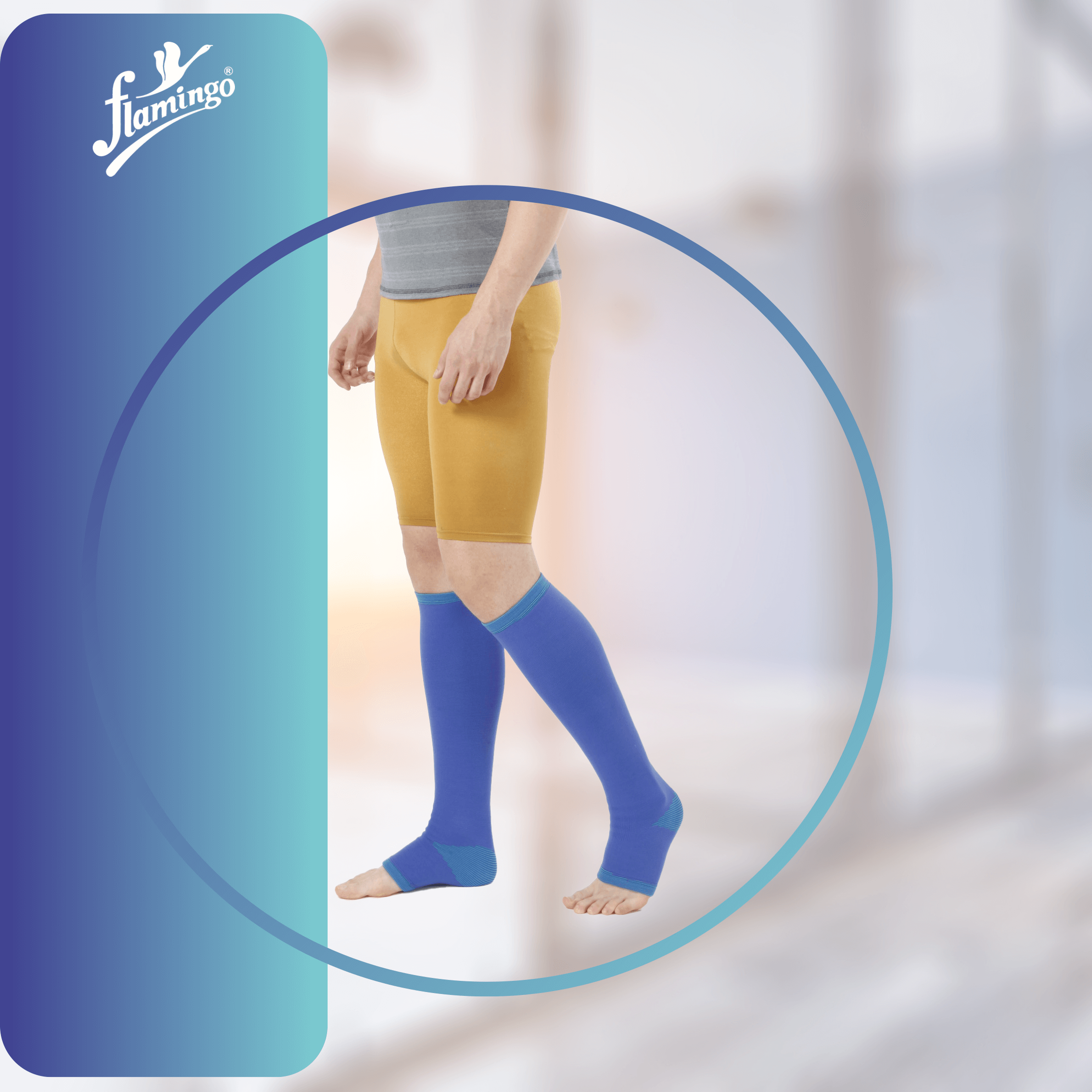 Flamingo Premium Below Knee Stockings
Varicose Veins
Spider Veins
Compression Stockings
Therapeutic Stockings
Leg Swelling Relief
Open Toe Compression Stockings
