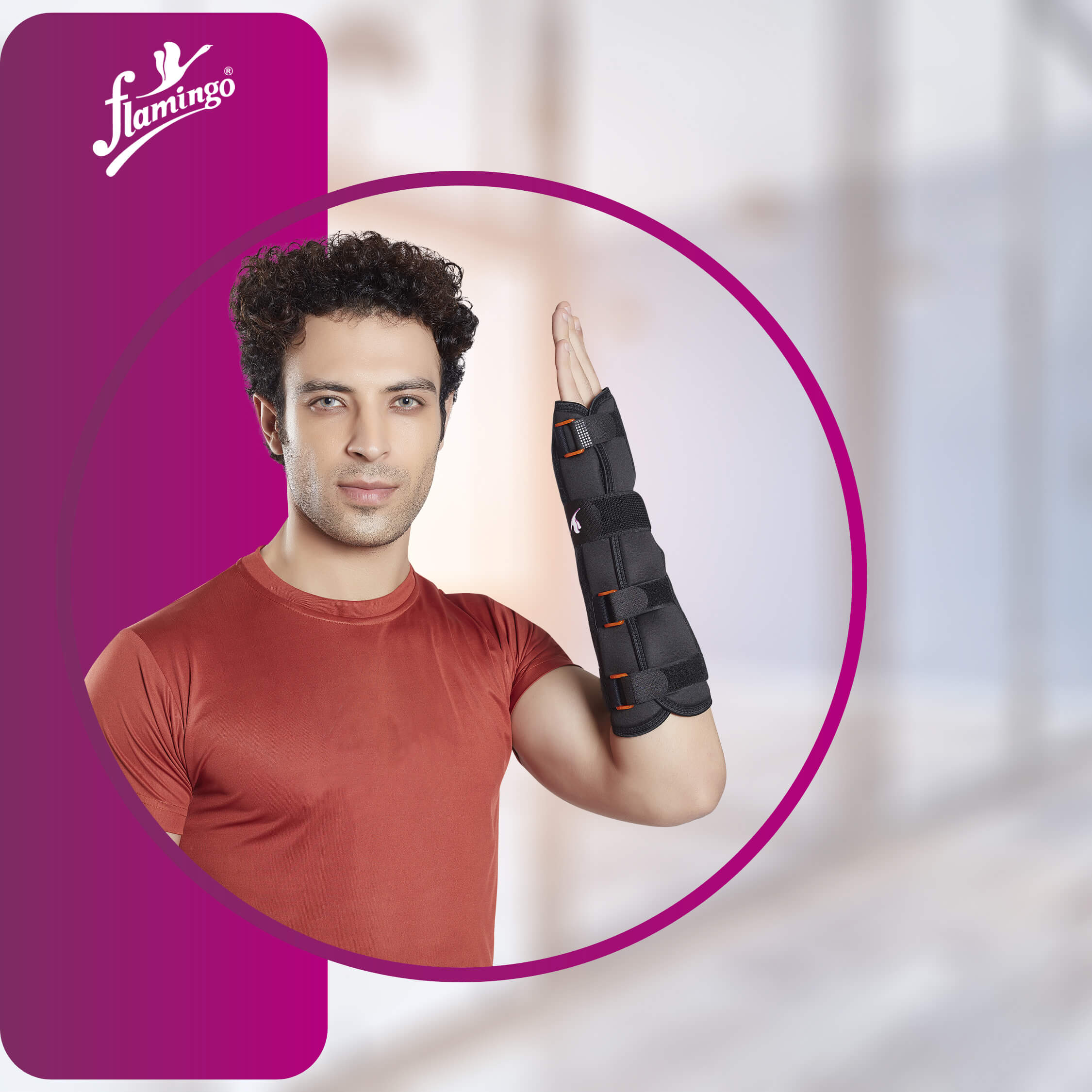 Flamingo Extended Forearm Brace
Forearm Injury Support
Wrist Fracture Brace
Adjustable Forearm Support
Extended Wrist Brace
