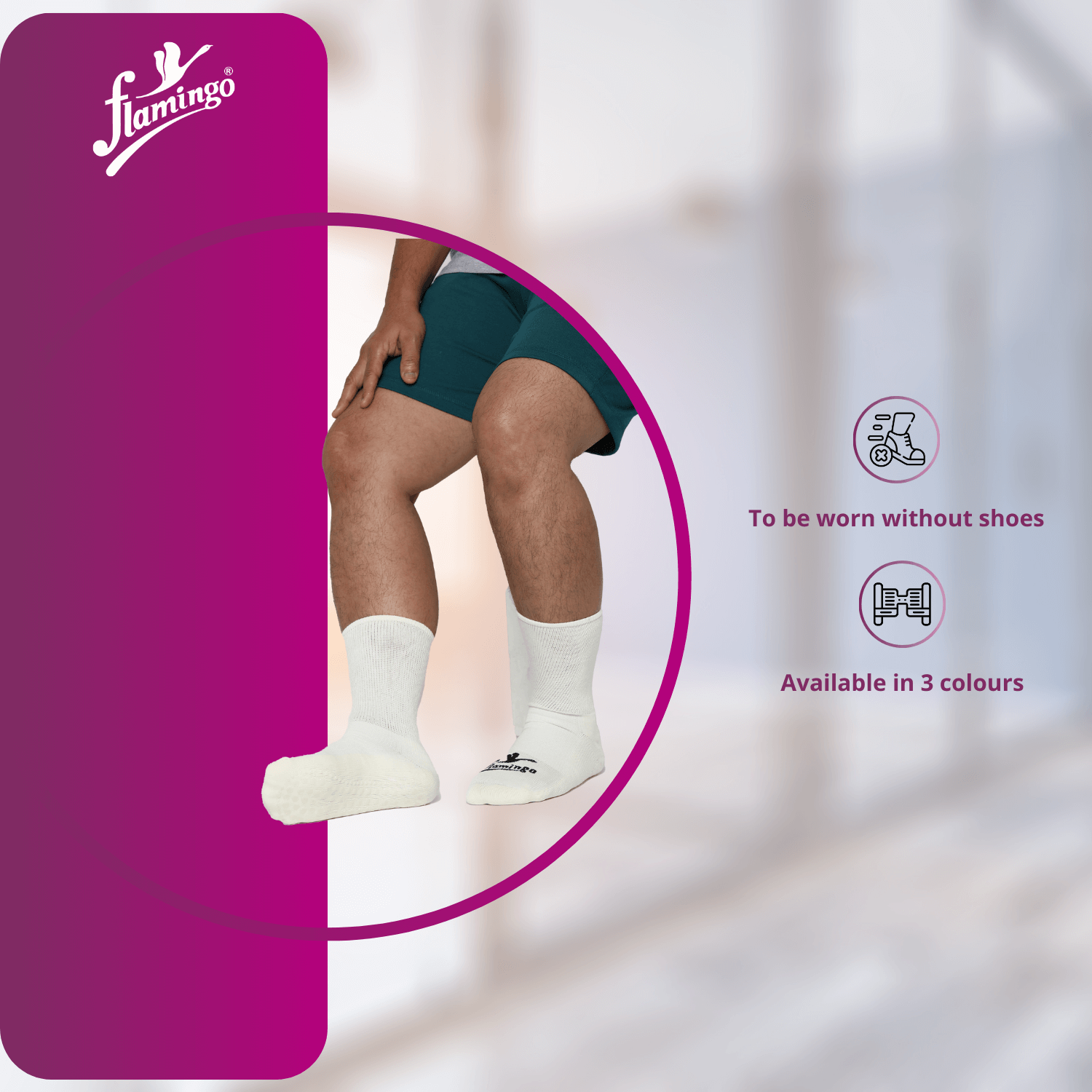 Flamingo Anti-Skid Socks
Anti-Skid Socks for Elderly
Socks for Arthritis
Pregnancy Support Socks
Comfortable Indoor Socks
Silicone Grip Socks
