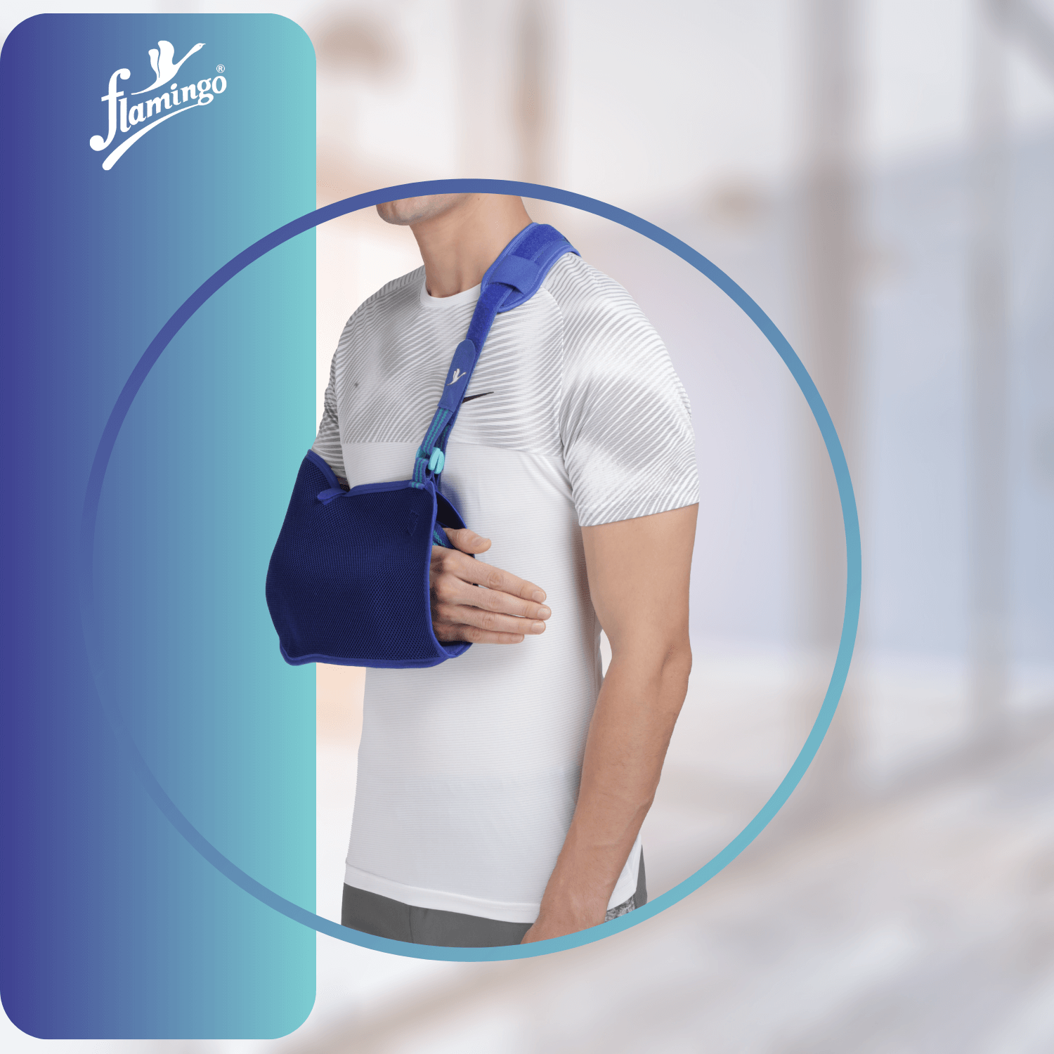 Flamingo Breathable Arm Sling
Post-Casting Arm Sling
Elbow Fracture Sling
Adjustable Arm Sling
Thumb Loop Arm Support
