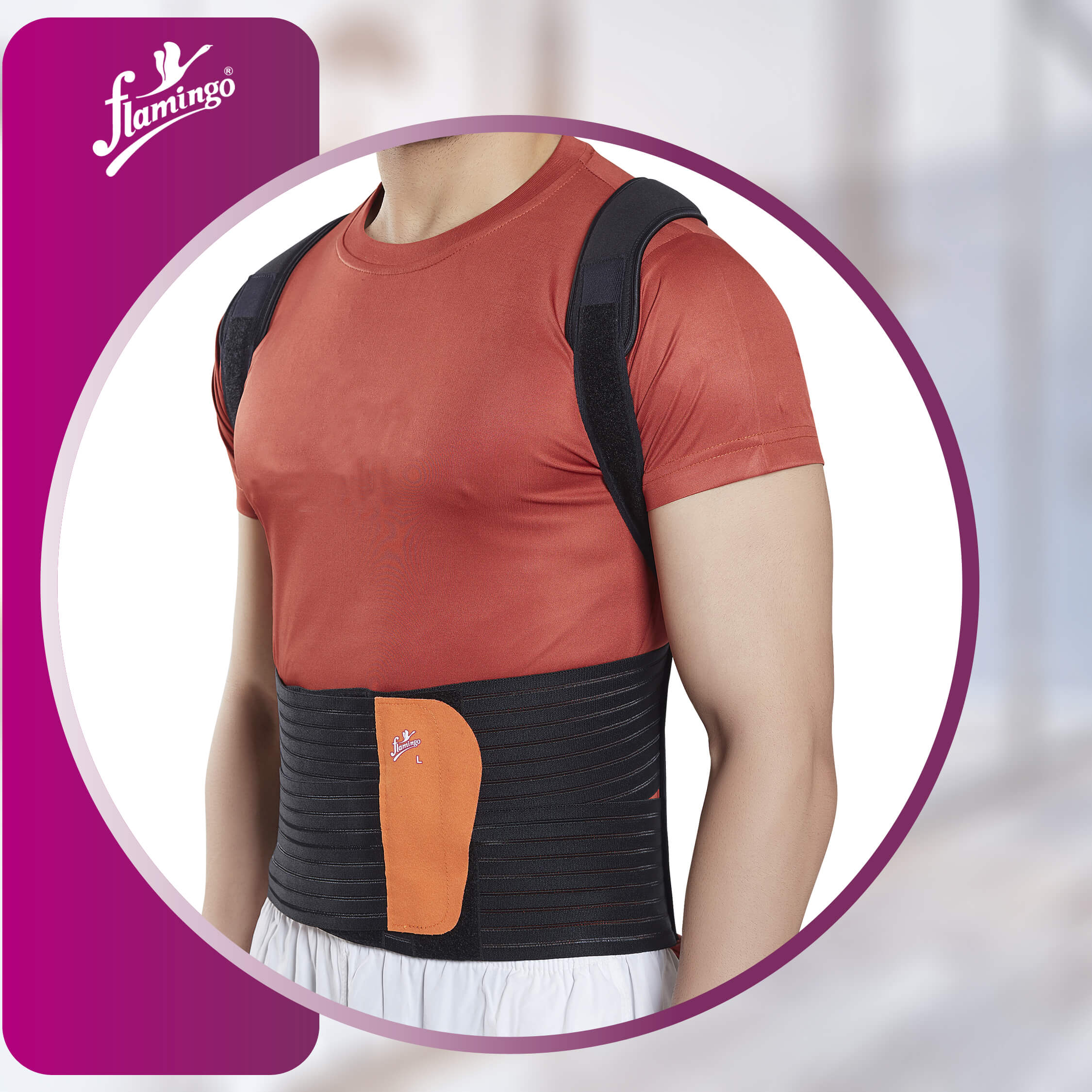 Flamingo Compact Spinal Brace
Spinal Brace for Fractures
Moderate Support Spinal Brace
Post-operative Spinal Brace
Lumbar and Thoracic Support Brace
