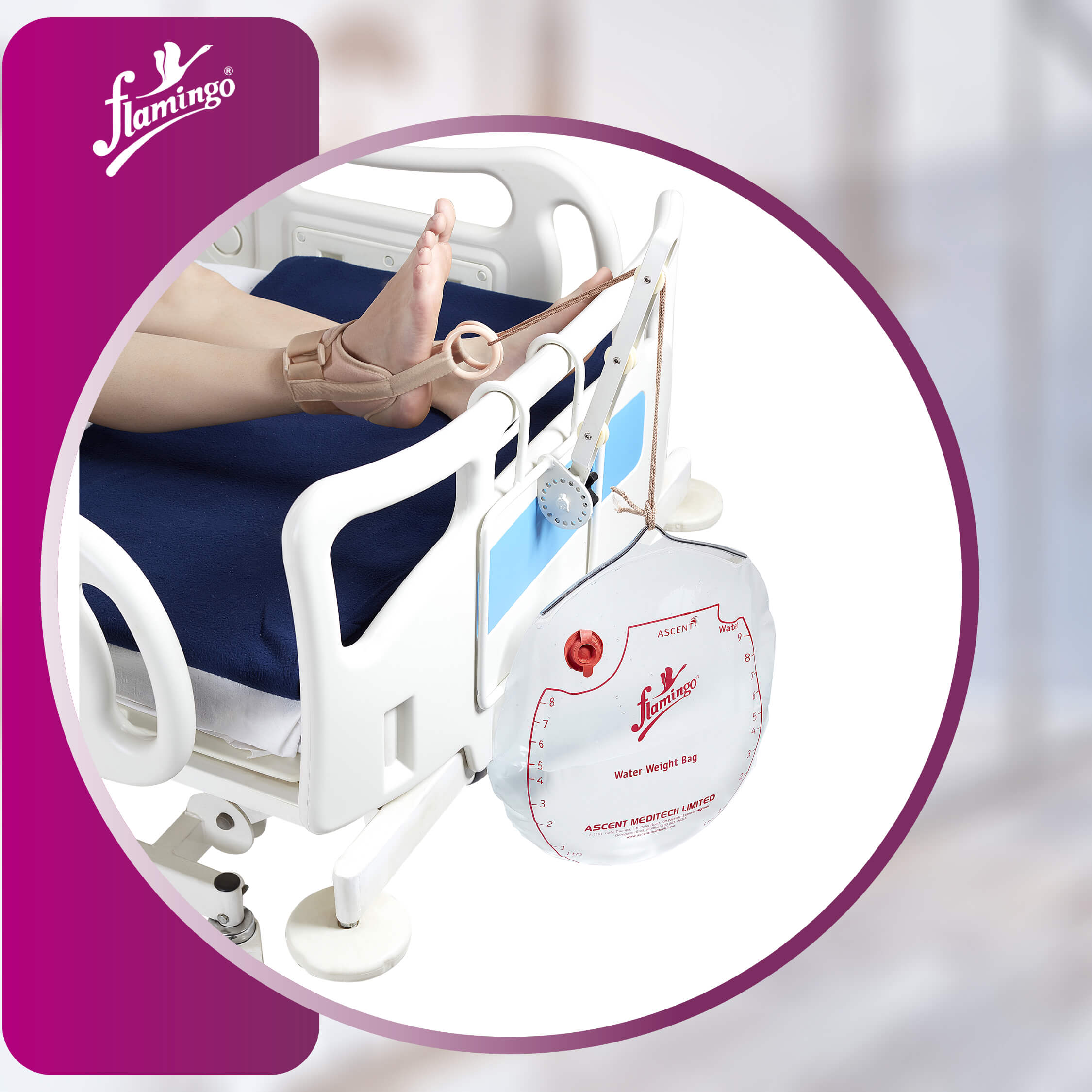 Flamingo Ankle Traction Kit
Ankle Traction Therapy
Ankle Support Kit
Adjustable Traction Force
Ankle Rehab Kit
Comfortable Traction Support
