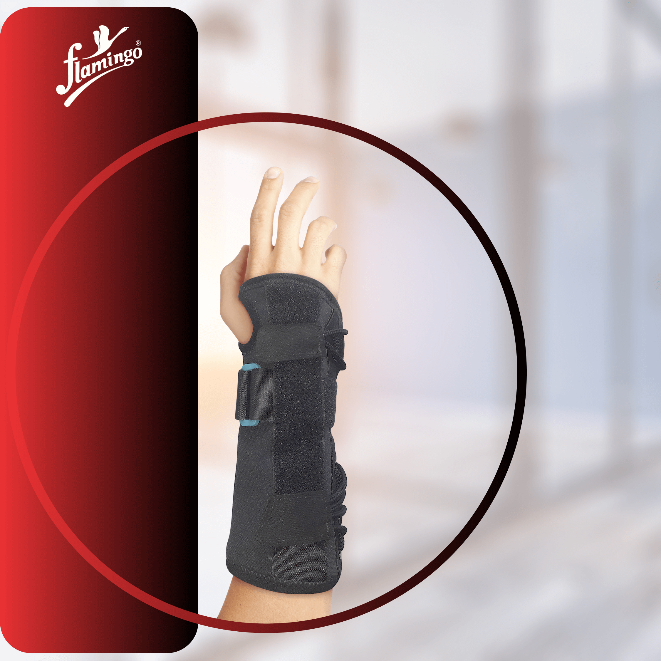 Flamingo Functional Wrist Splint
Wrist Injury Support
Neoprene Wrist Brace
Post-Cast Wrist Support
Adjustable Wrist Splint
