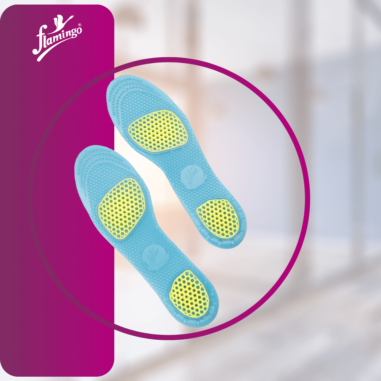 Flamingo Gel Foot Care Insole - Male
Male Foot Insole
Gel Insoles for Foot Pain
Shock Absorbing Foot Insoles
Eco-Friendly Foot Insoles
