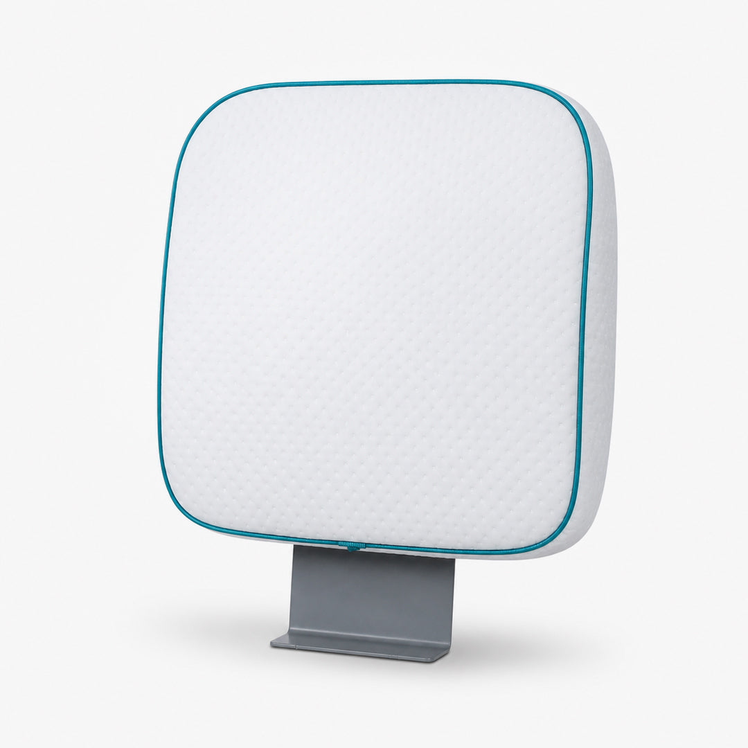 Premium Memory Foam Back Rest (With Height Adjustable Stand)