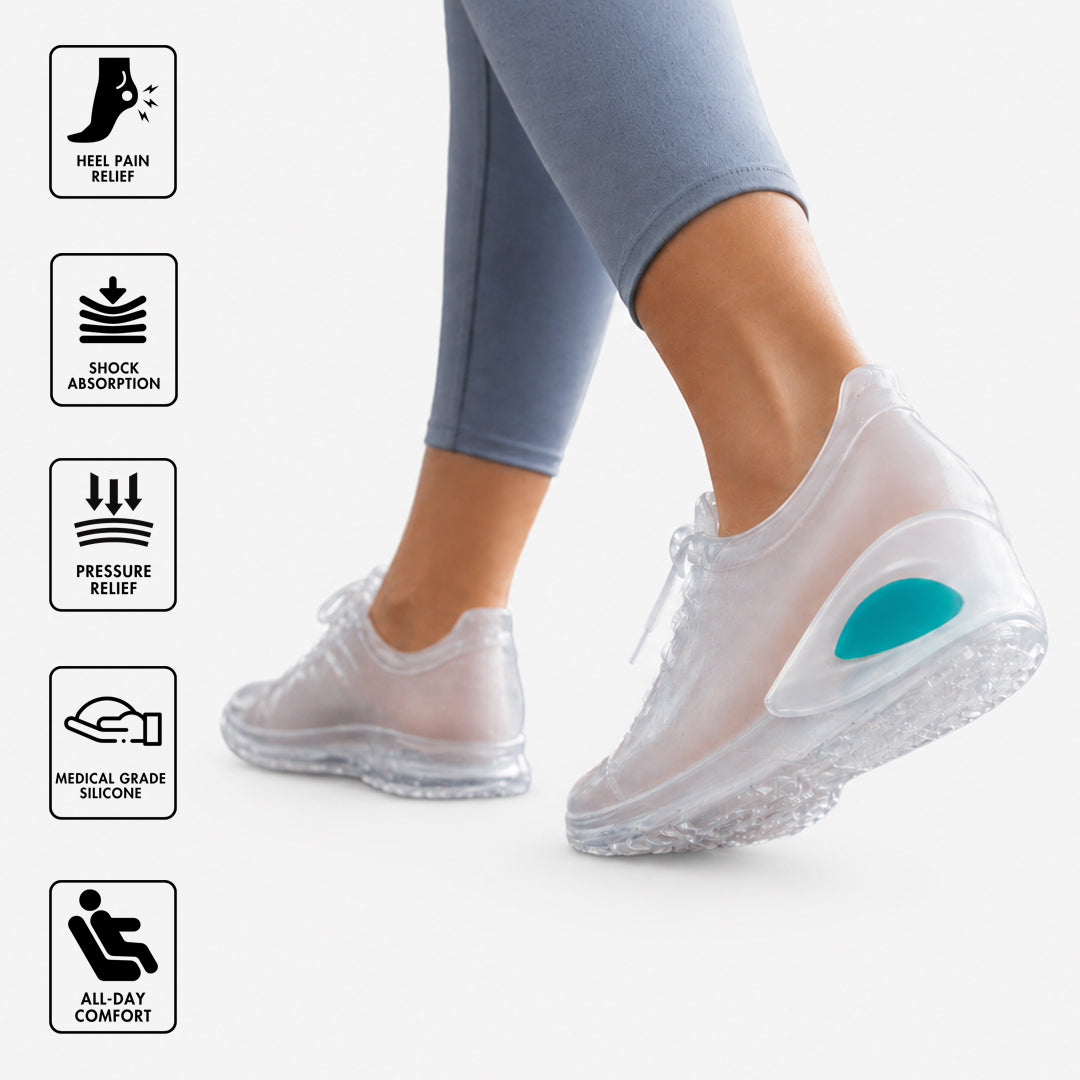Premium Silicone Heel Care Cushion (Pair)