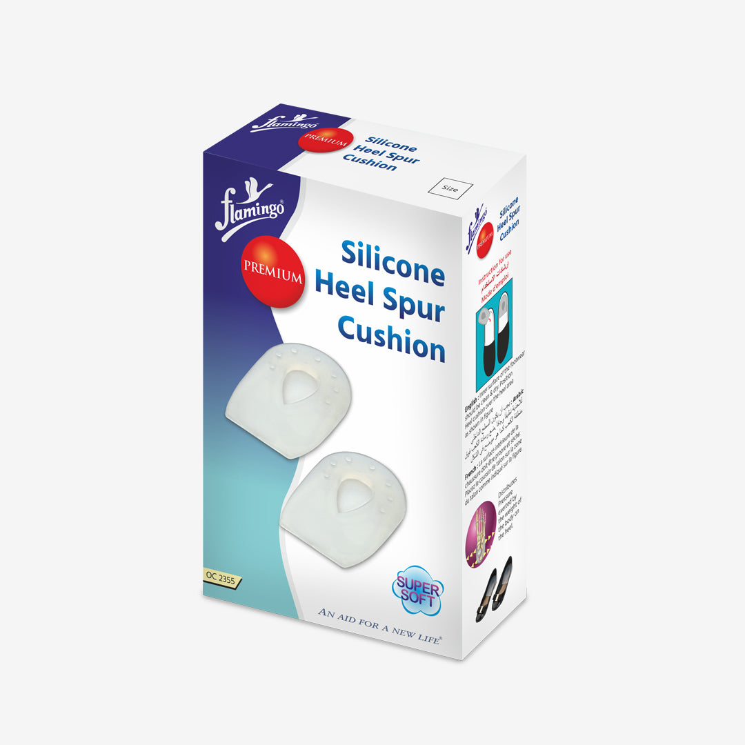 Premium Silicone Heel Spur Cushion (Pair)