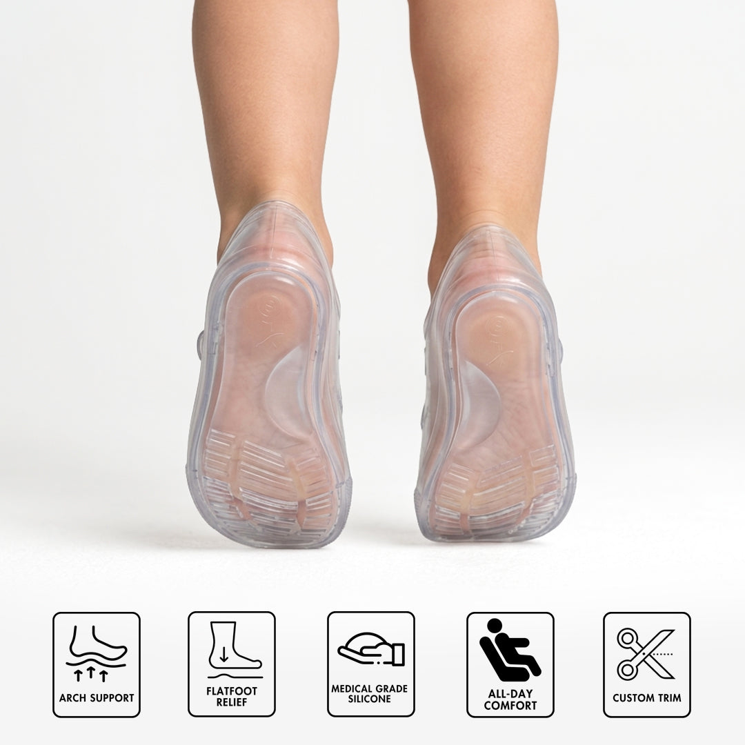 Premium Silicone Pediatric Medial Arch Insole (Pair)