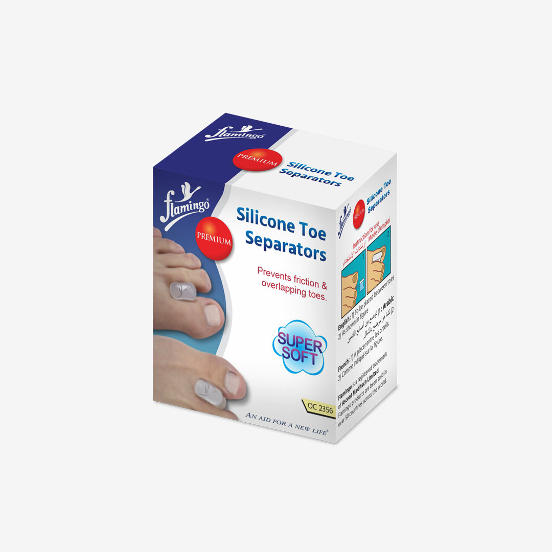 Premium Silicone Toe Separators (Pair)