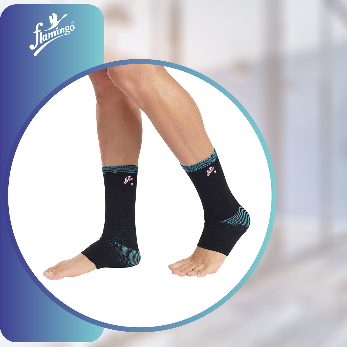 Flamingo Premium Anklet Pair