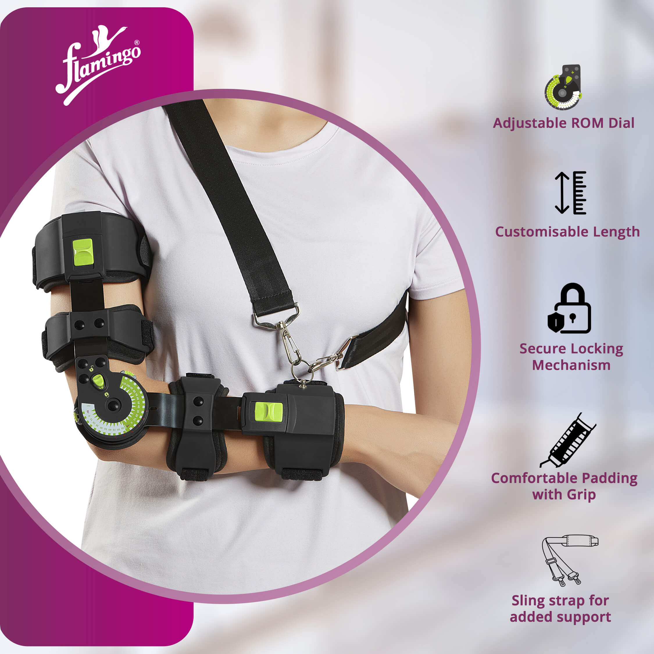 R.O.M. Elbow Brace