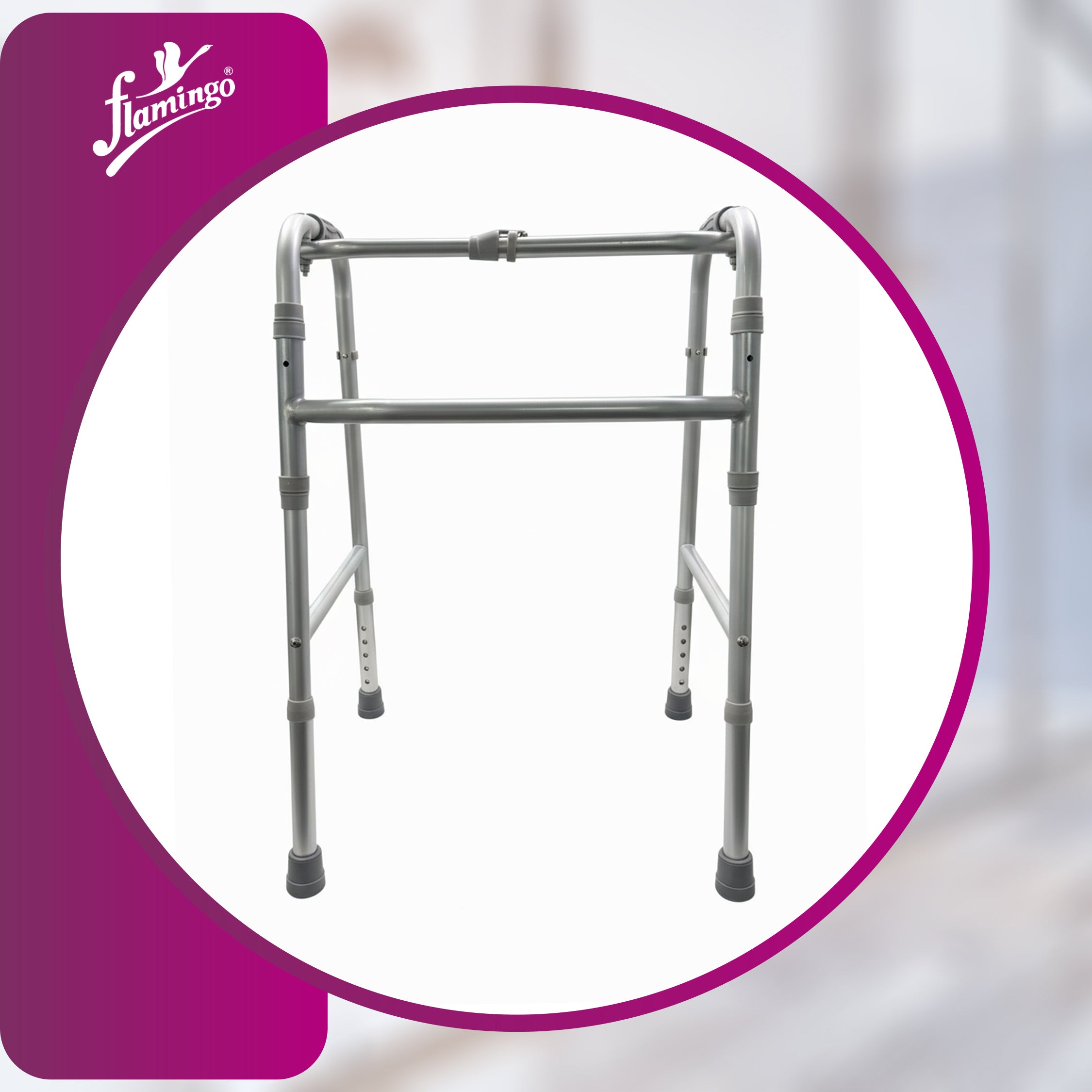Reciprocal Folding Walker (Aluminum)