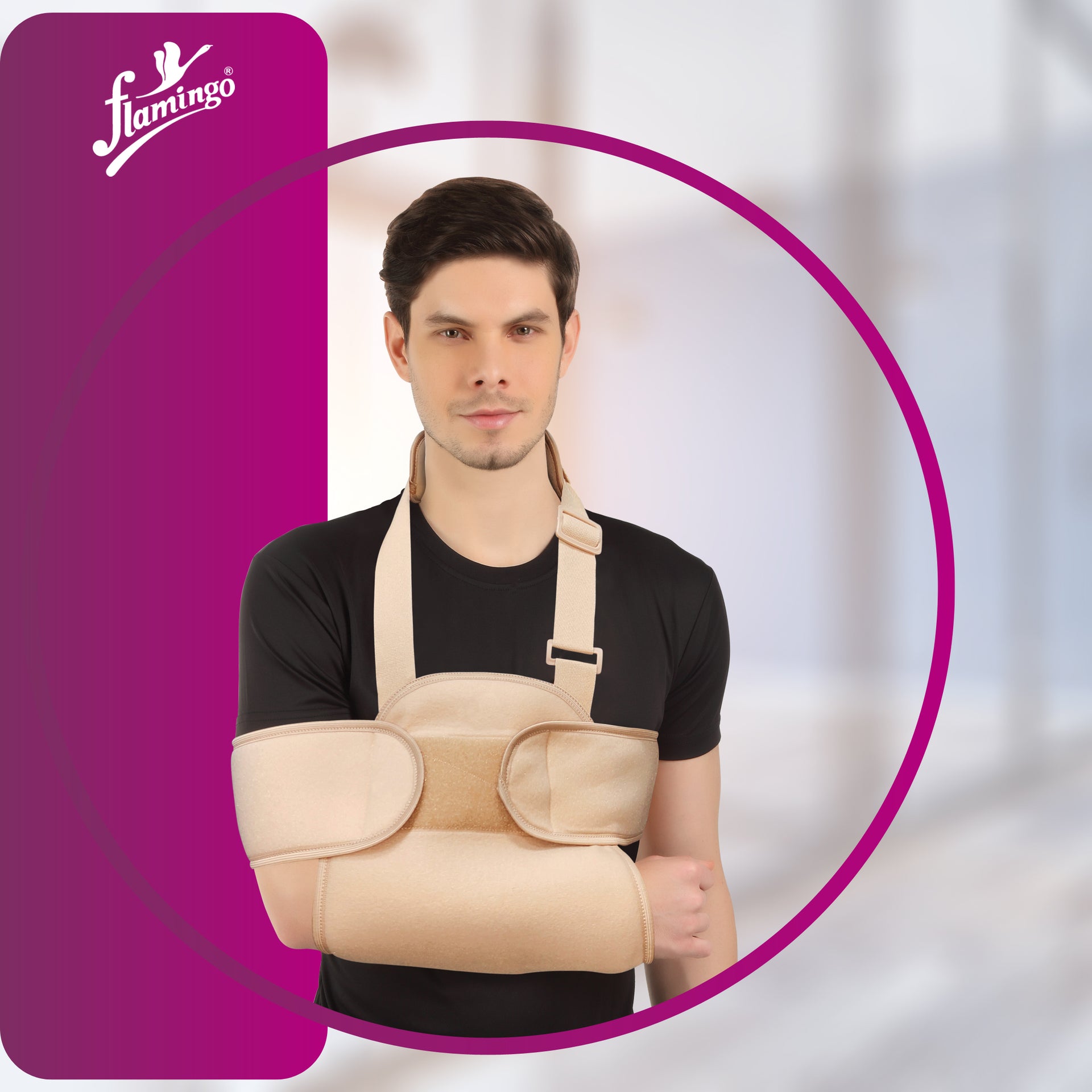 Polyester Universal Shoulder Immobilizer, Size: Medium, Box At ₹ 10