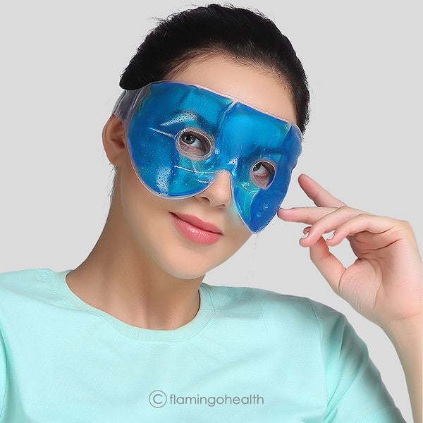 Flamingo Hot and Cold Eyes Mask