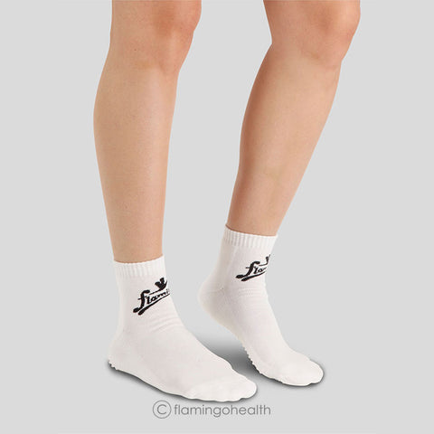 Flamingo Anti Skid Socks (Pack of 2 Pairs)