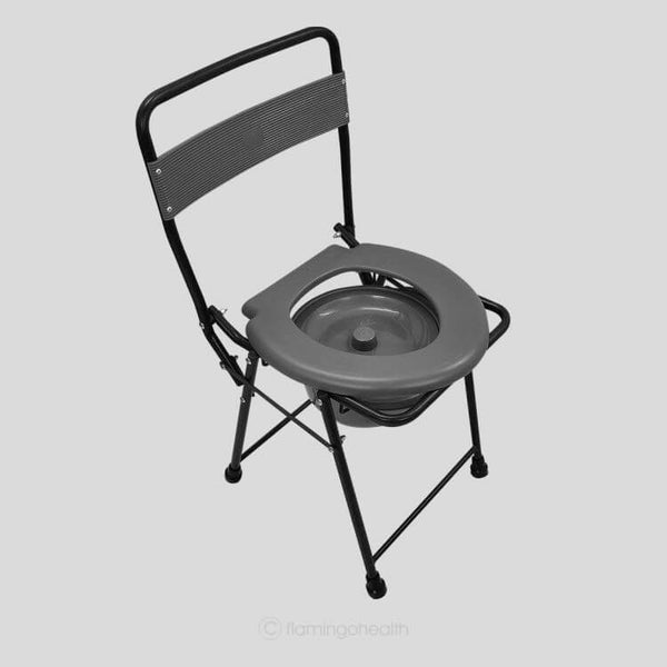 Commode Chair Without Armrest