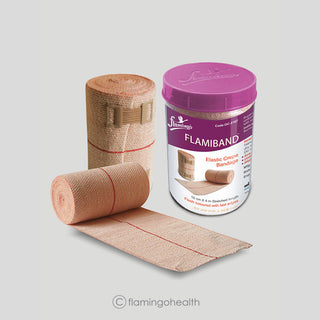 Flamiband (Elastic Crepe Bandage) 4Mtr Streched Length