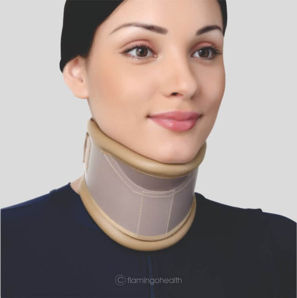 Cervical collar with neck support