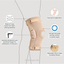 Gel Bi-Axle Hinged Knee Brace